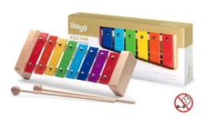 Stagg Metallophone 8 Rainbow Keys