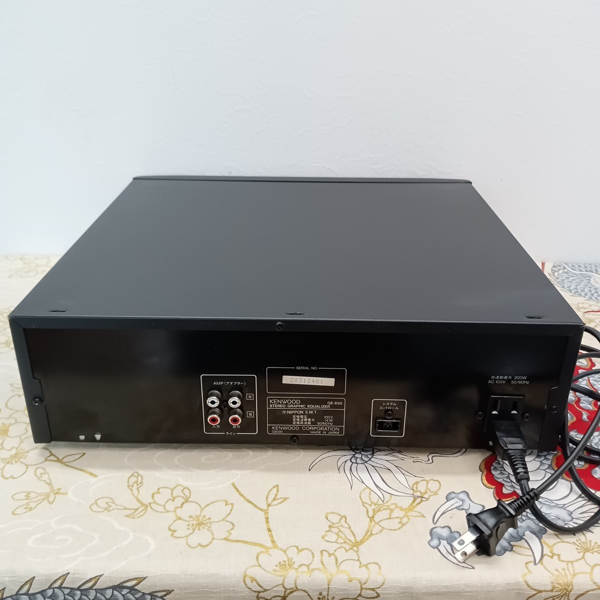KENWOOD ステレオグラフィックイコライザー GE-850 KENWOOD ステレオグラフィックイコライザー GE-850 Kenwood GE