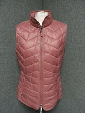 Gerry Weber Women's Sleeveless Gilet Dark Rose Uk 10 Rrp £69.99 Ln022 Zz 09