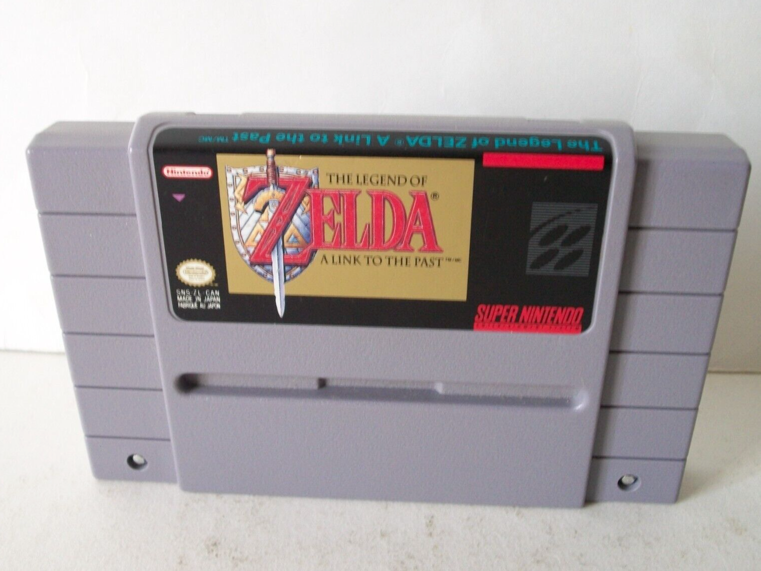 Legend of Zelda: Link to the Past (SNES) Super Nintendo Authentic Game  Cartridge