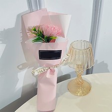Mothers DayLuxury Silk Carnation Bouquet   Forever Blooming Gift Valentine's Day