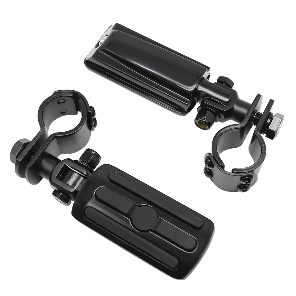 Escaleras negras para motocicleta de 1"/1,25" para Indian Chief/Chieftain Dark Horse EE. UU.  Foto 2 de 4