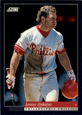 1994 Score MLB Lenny Dykstra #60 | eBay