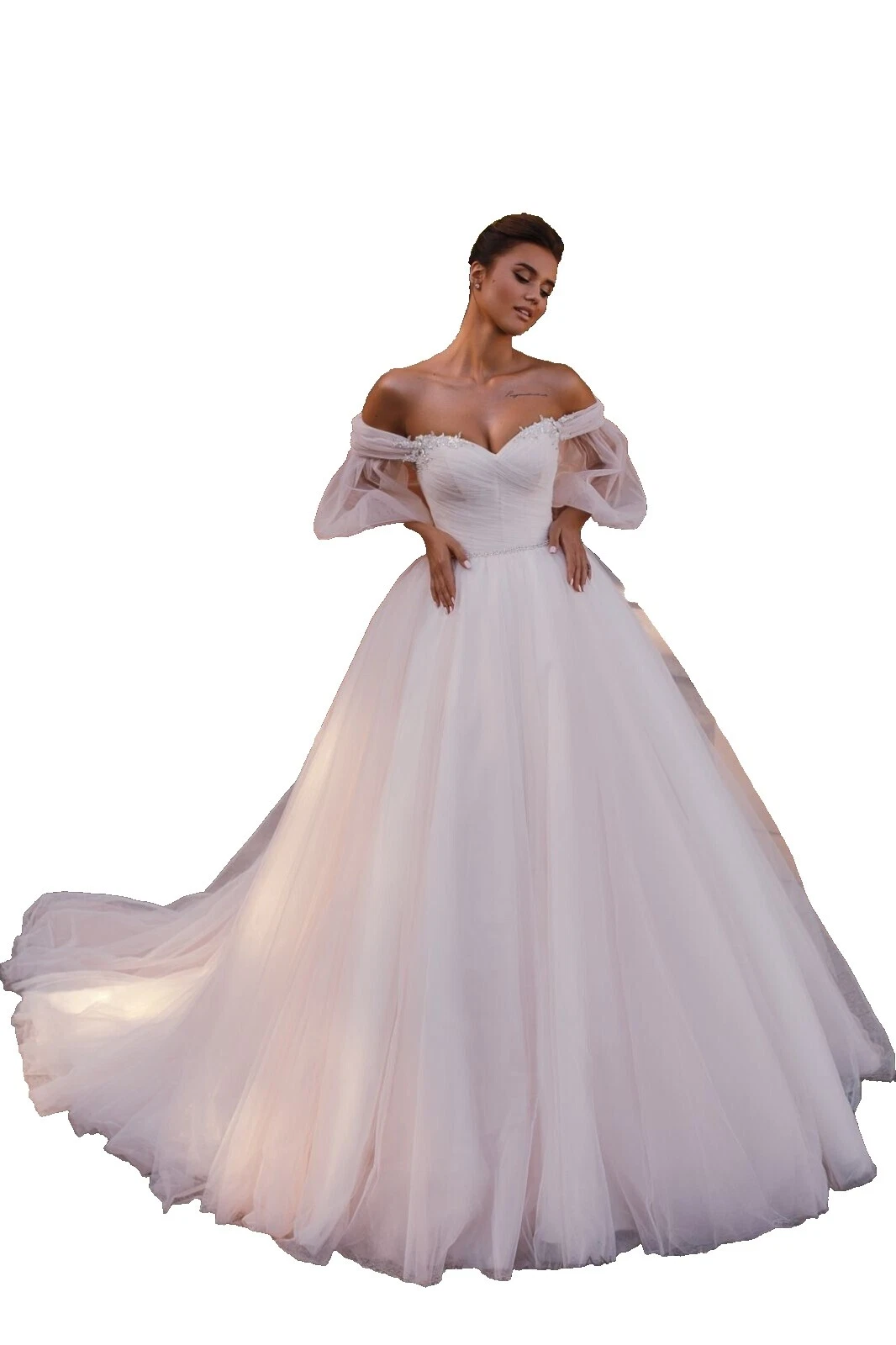 Tulle Ball Gown Wedding Dresses