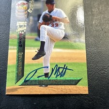 B10 Signature Rookies Draft Picks 1994 Autograph #74 Tom Mott Minnesota