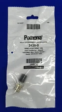 POMONA ®/DIGI-KEY ®3430-0/501-1382-ND ADAPTER CONNECTOR BNC MALE TO BINDING POST
