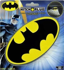 New Batman Dc Comics Hitch Plug Cover Tow Trailer Yellowblack Emblem 2 1.25