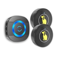 Dog Doorbell Training Dog Touch Button Call Owner 2 Buttons  1 Ringer Receiver