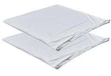 Covers Only Waterproof Down Feather Proof Euro Pillow Protectors 2 Pack 26x26 