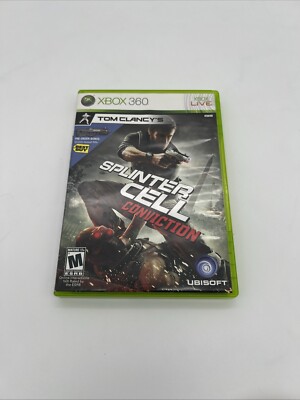 Tom Clancy's Splinter Cell: Conviction (Microsoft Xbox 360, 2010) Complete CIB