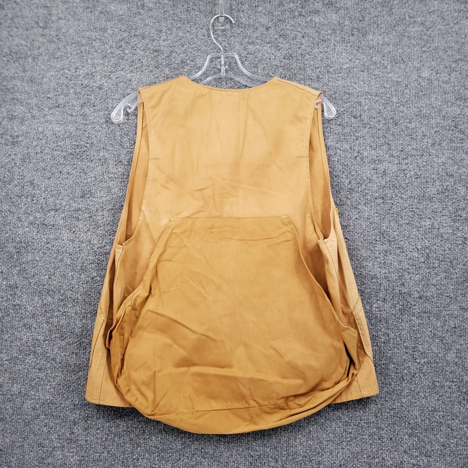 Westernfield By Hawthorne Vest Mens Small Brown Vintage Gun Shooting Hunting - Image 2 of 4