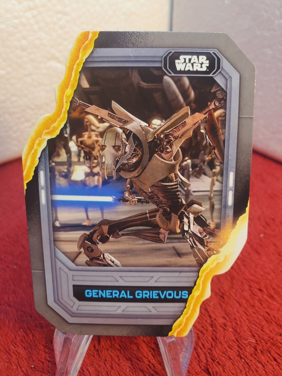 2023 Topps Star Wars Lightsaber Stylings Die-Cut General Grievous