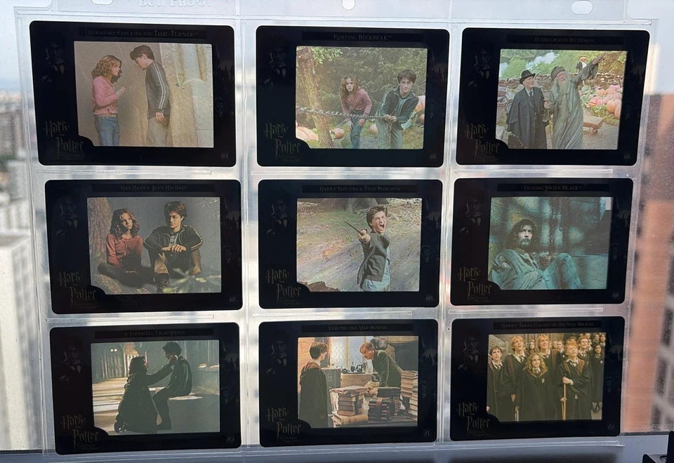 2004 Artbox Harry Potter Prisoner of Azkaban Film Cardz Complete Set (1-72) - Image 4 of 4
