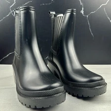Dolce Vita Curdy Women’s Rain Boot Black Matte sz 6