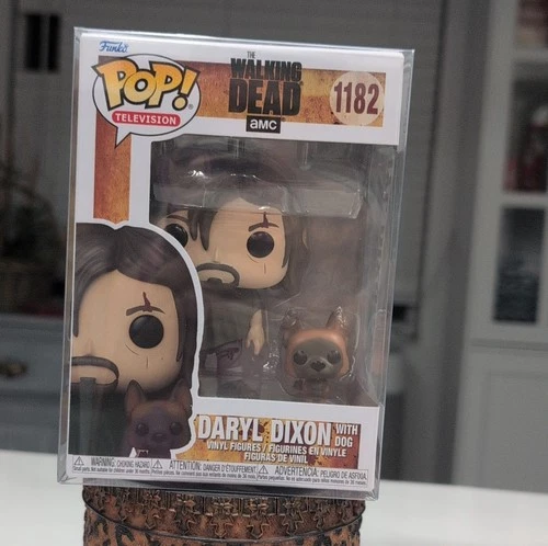 Funko Pop! Vinyl The Walking Dead Daryl Dixon with Dog #1182 Figure