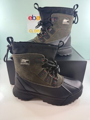 SOREL Men's SCOUT 87' XT WP Lightweight Waterproof Boots -Black Quarry -FREESHIP