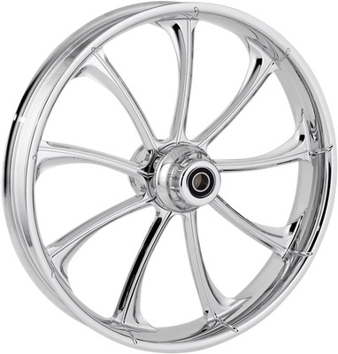 RC Components Revolt Front Wheel Chrome 23x3.75 Dual Disc ABS FLHR 08-13