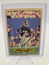 1983 Topps #28 Lawrence Taylor Stickers