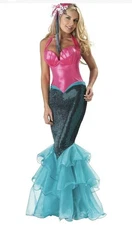 InCharacter Mermaid Costume. Size Medium.
