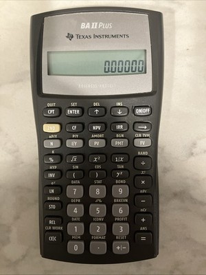 Texas Instruments BA II Plus Professional Financial Calculator