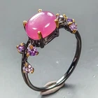 Jewellery Ruby Ring 925 Sterling Silver Size 7.5 /R465123