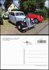 Transport Vehicle: Car IFA F 8 and DKW F 5 Horse Goopel in Lauta 2019