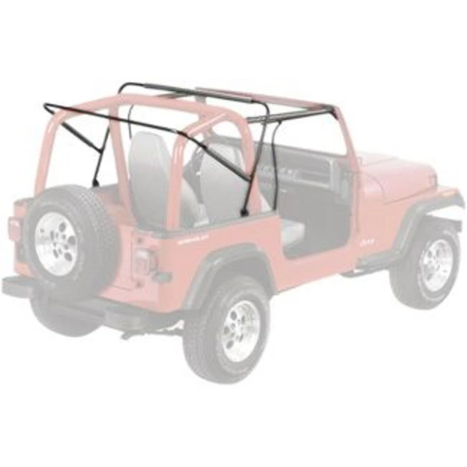 Tela de techo blando Bestop 55729-15 para Jeep Wrangler CJ7 1976-1986 Foto 2 de 4