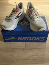 Zapatos para correr Brooks Ghost 17 para hombre blanco rosa arcilla Geko talla 11 usados con caja