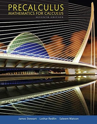 PRECALCULUS: MATHEMATICS FOR CALCULUS (STANDALONE BOOK) By James Stewart VG