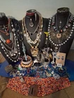 88 Pc Vtg-Now Estate Costume Jewelry & Junk Drawer Wear/Sell/Craft 4# LT65