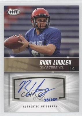 2012 SAGE Hit Gold 28/250 Ryan Lindley #A14 Rookie Auto RC 0w8