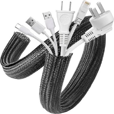 1 m 3 m 5 m Kabel Ordnung Hüllen Kabelabdeckungen für Computer, TV, Zuhause, Büro UK