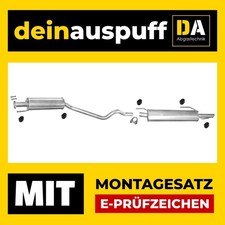 Auspuffanlage für Opel Astra F Auspuff E629