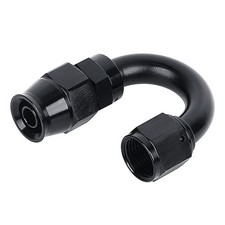 PTFE Hose End Fitting 6AN/8AN/10AN 180 Degree Adapter For PTFE Hose Line Swivel