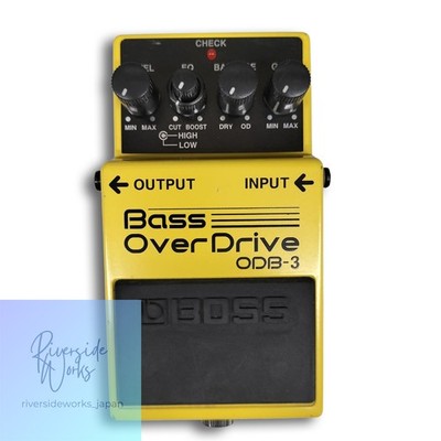 BOSS ODB-3 Bass Overdrive Effects Pedal for Musicians JP