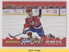 2019-20 Upper Deck Credentials Hot Dog! Alex Ovechkin Alexander #HD-8 READ i4v