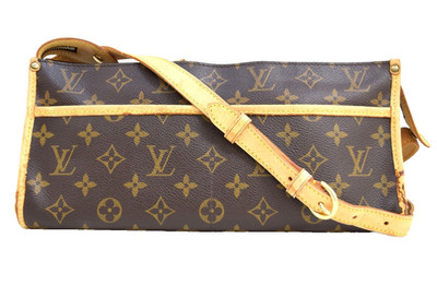 Echte Louis Vuitton Popincourt lange Umhängetasche Monogramm Canvas M40008...