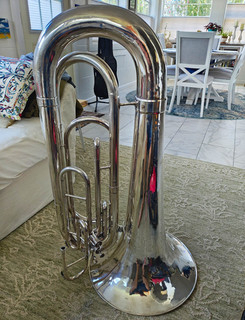 Kanstul The Commandants Own 2 valve Contrabass bugle in "G" VERY RARE NO RESERVE