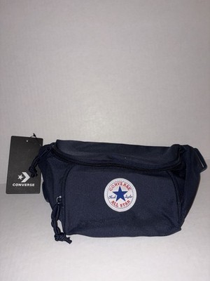 CONVERSE Unisex Navy Blue Lightweight Bag Fanny Pack Adjustable Strap Sling Body