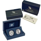 2013-W 1 oz Silver American Eagle 2-Coin Set - West Point - OGP