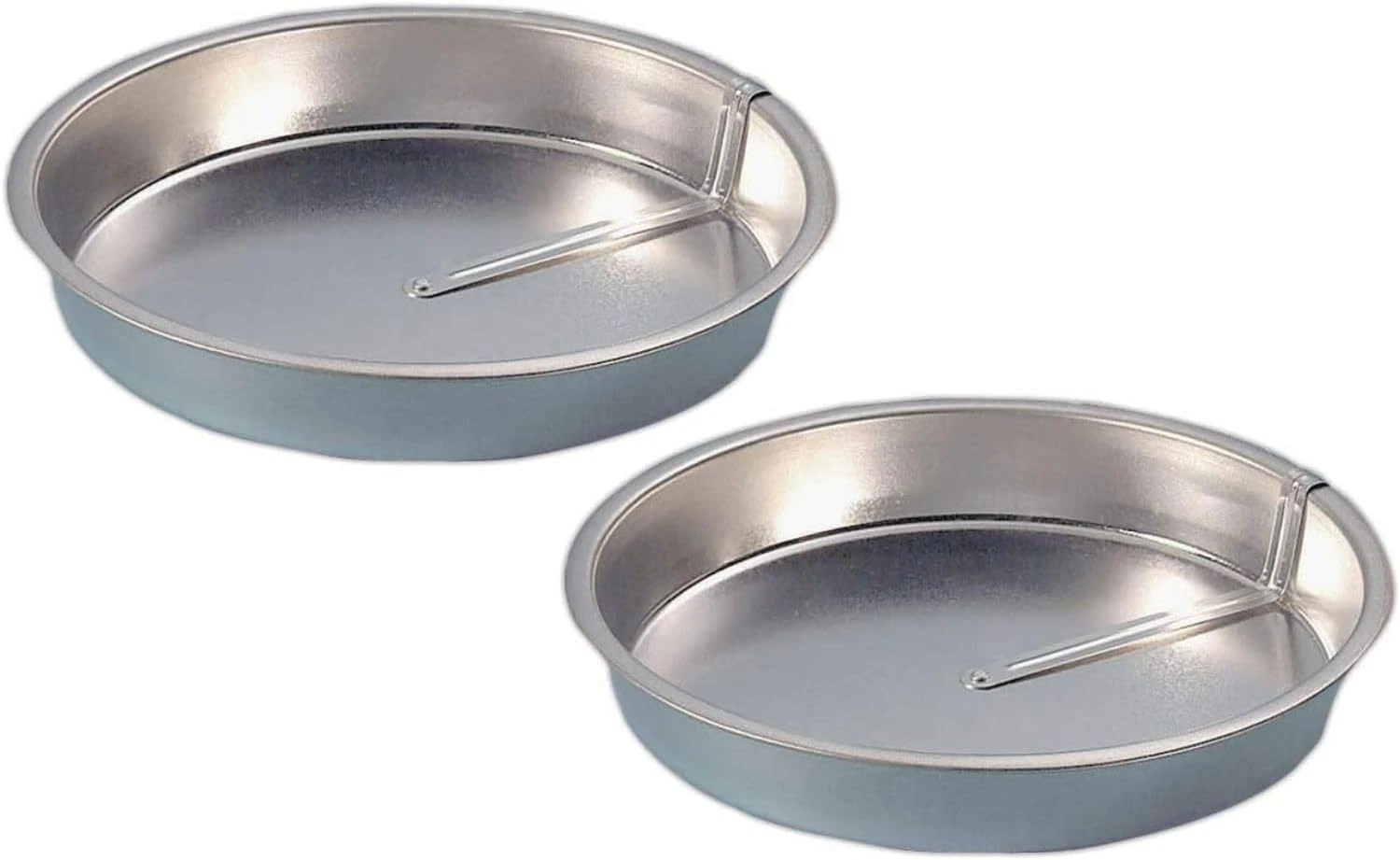 Quick Release Easy-Out Cake Pan Set of 2 9 inch Diameter x 1-1/2 inch Height
