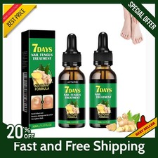 7-Day Toenail Fungus Treatment 2 Pack Extra Repair for Discolored Nails 30MLx2