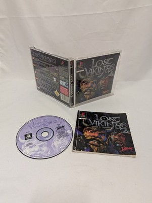 The Lost Vikings 2 ps1 Playstation One Retro Classic Original Selten Komplett Pal