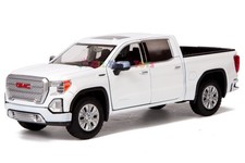 Motor Max 2019 GMC Sierra 1500 Denali Crew Cab 8.5 x 3.75 x 2.75, White