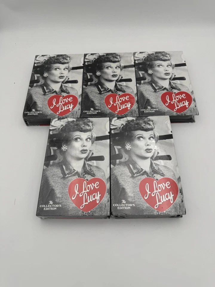 Vintage I Love Lucy The Collectors Edition Sealed VHS Set Of 5 Tapes - Image 2 of 4