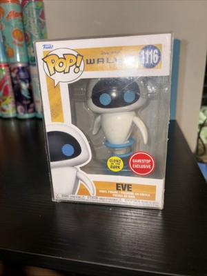 Vinyl: Pixar - EVE (Glows in the Dark) - GameStop (GS) (Exclusive) #1116