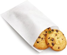 Glassine Bags 4x6 Inches, Wax Paper Treat Bags, Waxed Paper Cookie Bag 100