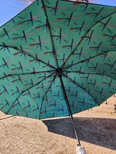 PDX iconic carpet umbrella, employee giveaway, NEW