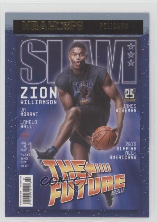 2020-21 Panini NBA Hoops Slam Winter Zion Williamson #17 0ju0