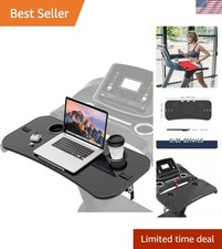 Ergonomic Treadmill Desk Attachment - 36  Workstation with Laptop  Cup Holder